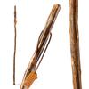 Brazos Rustic Wood Walking Stick, Ironwood, Traditional Style Handle, for Men & Women, Made in The USA, 55" view 1