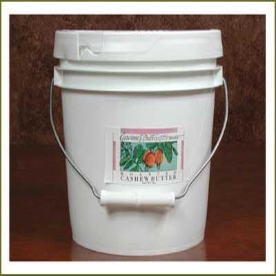 Moon Shine Trading Co Smooth Roasted Cashew Butter - 1 Gallon Tub - All Natural Kosher