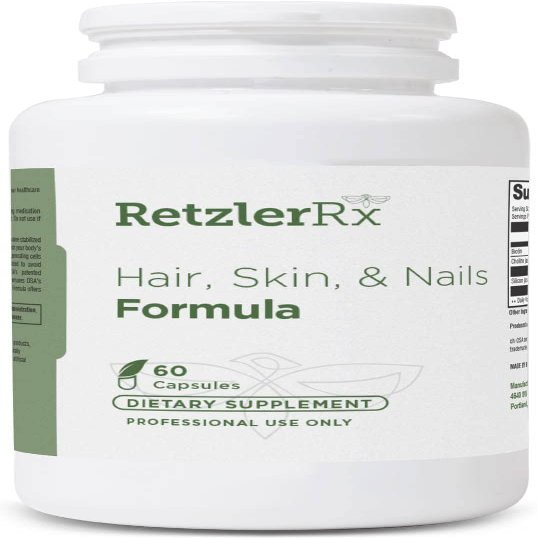 Hair, Skin, and Nails Formula | Nourishment for Your Body's Beauty Proteins* | 60 Capsules | Clinically Proven ch-OSA* Advanced Collagen Generator*