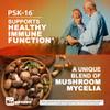 Biogenuine PSK-16 Mushroom Supplement Capsules 1070 mg 120 Tablets - 15 Multi Mushroom Blend Pills Including Shitake, Reishi, Maitake, Turkey Tail - Mushroom Immune Complex with Vitamin C view 3