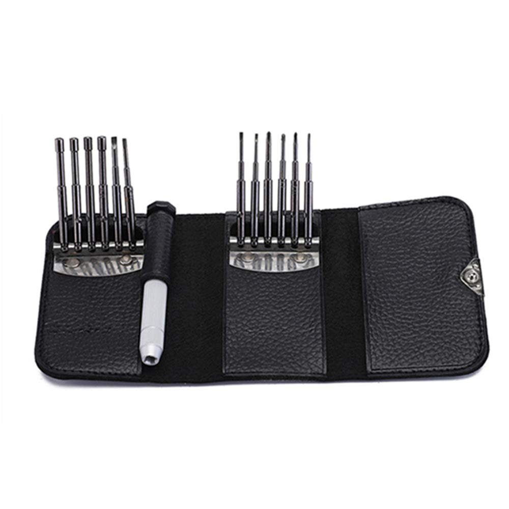 13 in 1 Multi-Purpose Precision Portable Versatile Eyeglasses Screwdrivers Set Screwdriver Wallet Set by Dhoptical