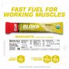 Clif Bloks - Margarita Flavor with 3X Sodium - Energy Chews - Non-GMO - Plant Based - Fast Fuel for Cycling and Running - Quick Carbohydrates and Electrolytes - 2.12 oz. (18 Count) view 2