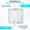 MedVanceTM Silicone - Bordered Silicone Adhesive Foam Dressing Size 6"x6" (4.1"x4.1" pad), Box of 5 dressings view 2