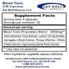 Blood Tonic (120 Capsules) - Concentrated Herbal Blend - Dietary Supplement - 2 Pack view 2