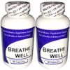 Breathe Well (90 Capsules) - Concentrated Herbal Blend - Dietary Supplement -2 Pack view 1
