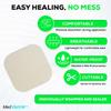 MedVance Hydrocolloid  Hydrocolloid Adhesive Thin Dressing, 4"x4", Box of 5 dressings view 4