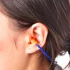 20 Pairs Corded Ear Plugs Reusable Silicone Earplugs with String Banded Ear Plug for Sleeping Noise Cancelling Noise Reduction Hearing Protection(Blue-Orange) view 4
