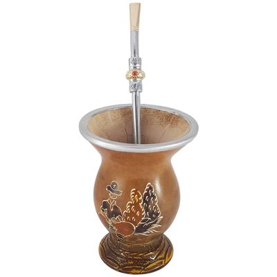 Cuia E Bomba Para Chimarro - Gourd