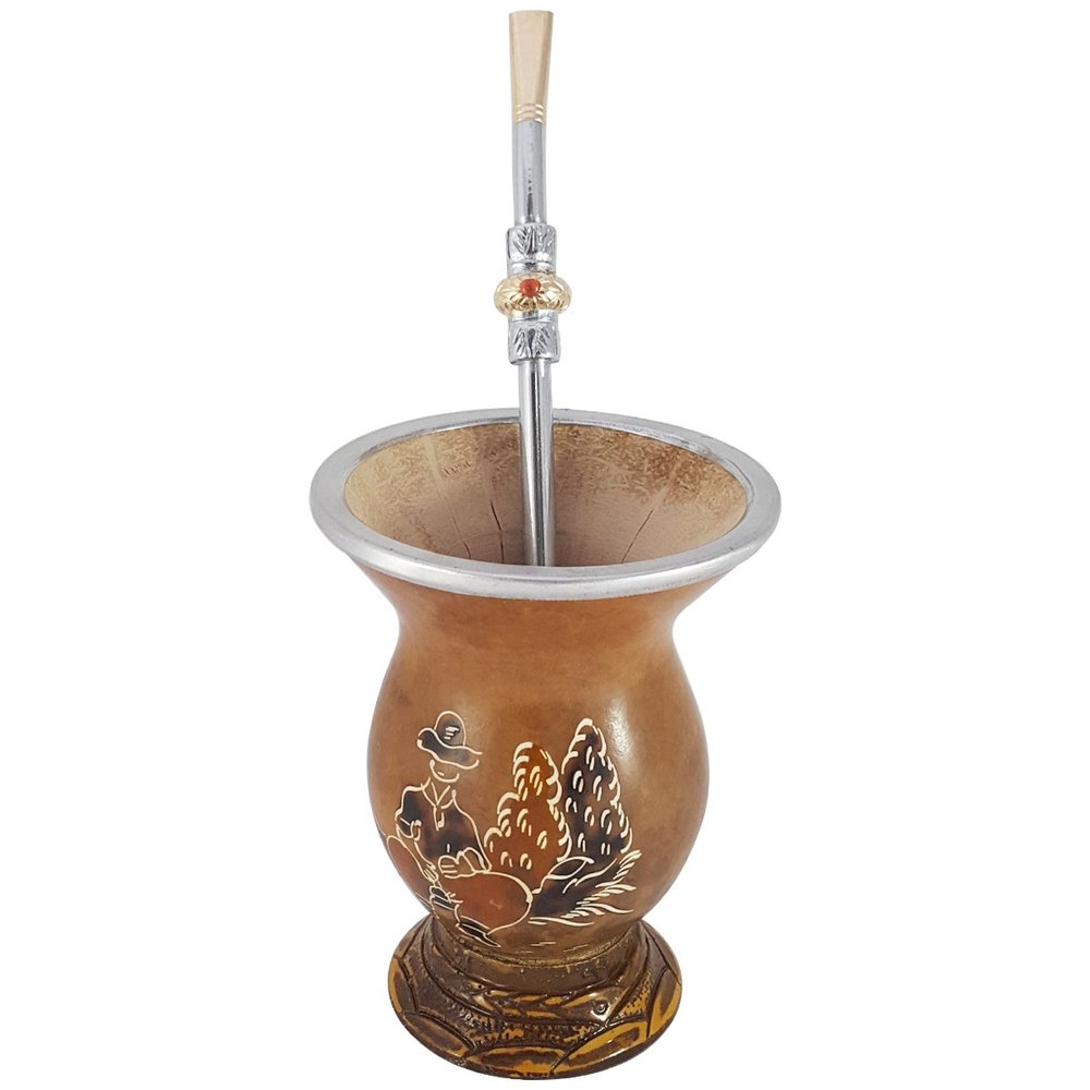 Cuia E Bomba Para Chimarro - Gourd