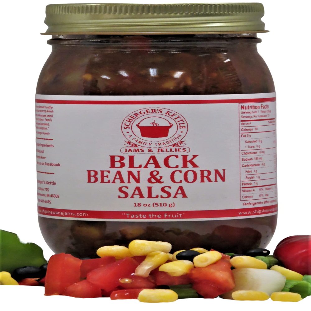 Black Bean and Corn Salsa, 18 oz