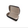 Glasses Case Medium in Black, Hard Shell Protects & Stores Sunglasses, Reading Eyeglasses and All Eyewear, Suitable for Men, Women & Kids, by Visualeyewear view 1