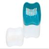 Dental Night Guard -Denture - Teeth Retainer Bath with Basket European Style Attractive Durable Design Color Teal - Size Standard view 3