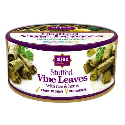Al'Fez Stuffed Vine Leaves With Rice & Herbs 280g - Pack of 2