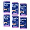 Breathe Right Calming Lavender Scented Drug-Free Nasal Strips for Nasal Congestion Relief, 6 Pack of 26, 156 Count Total view 1