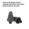 3M E-A-R Skull Screws Earplugs P1300, Uncorded, 480 Pair/Case view 4