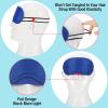 12 Pieces Multicolor Eye Mask Cover Lightweight Blindfold Sleep Mask with Nose Pad and Elastic Straps for Kids Women Men, 12 Colors view 3