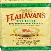 Flahavan's Irish Porridge Oats 500g Cereal (Pack of 2)