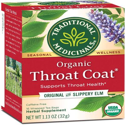 Traditional Medicinals Tea Throat Coat