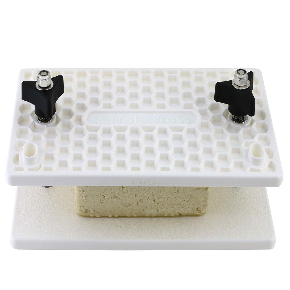 EZ Tofu Press- Best Tofu Press for Firm and Extra Firm Tofu | Easily Remove Water for Flavorful and Dense Tofu | Made in The USA