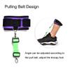 Adjustable Drop Foot Brace for Walking, Foot Ankle Brace Orthosis Ankle Brace Support Comfort Cushioned Adjustable Wrap, Improved Walking Gait, Prevents Cramps Ankle Sprains view 2