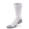 Dr. Comfort Crew Diabetic Socks, White, Medium view 1