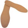 Shoeslulu Magic Absorbent Ultra Thin Handcrafted Lambskin Leather Insoles with Breathable Activated Carbon Bottom (US Men 10-10.5 / EU 43, Natural Lambskin) view 1
