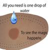 Shoeslulu Magic Absorbent Ultra Thin Handcrafted Lambskin Leather Insoles with Breathable Activated Carbon Bottom (US Men 10-10.5 / EU 43, Natural Lambskin) view 4