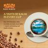 Kauai Coffee Ground Coffee  Smooth, Rich, Medium Roast  Slightly Sweet Nutty Flavor  Arabica Coffee, 10% Hawaiian with No Bitterness  Vanilla Macadamia Nut, 1 Pack of 10oz view 3