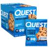 Quest Nutrition Chocolate Chip Protein Cookie, 15g Protein, 1g Sugar, 2g Net Carbs, Keto Friendly, High Protein, Low Carb; 12 Count view 1