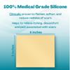 NewGel+ Advanced Silicone Professional Scar Treatment Tape for Irregular Shaped Scars from Surgery, Injury, Keloids, Burns, REUSABLE, 5" x 6" (1 Count) (Beige) view 2