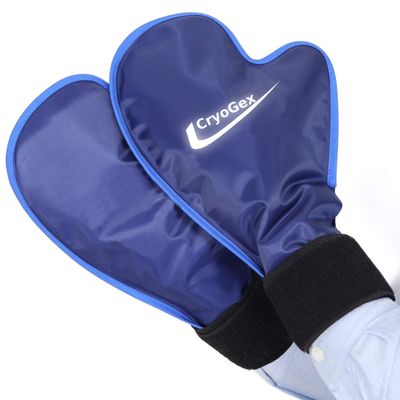 2 Wrist Hand Hot Cold Ice Pack Wraps - High Amount of Gel for High Efficiency - Perfect for Chemo (Set of 2)