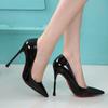 WellieSTR 20Pair 4Size (Black) Fashion High Heel Protector,Shoes High Stiletto Heel Protectors Heel Tips Replacement view 3