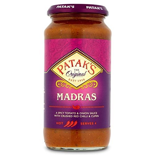 Patak's Madras Spice Paste 283g - Pack of 6