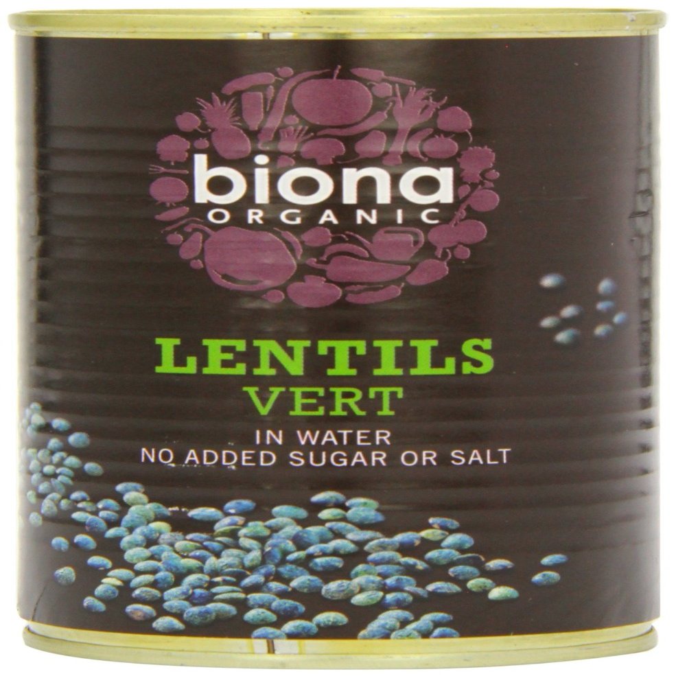Biona Organic Lentils 400g - Pack of 6
