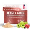 Amla Powder & Green Tea Superfood Supplement with Hibiscus, 20x Ultra Concentrated Amla, Antioxidant Support, Made with Oolong Tea and Indian Gooseberries, Organic, Vegan, Hibiscus, 30 Servings view 1