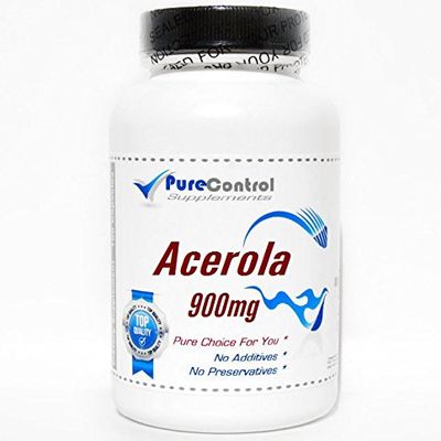 Acerola 900mg // 90 Capsules // Pure // by PureControl Supplements