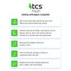 TCS Fresh Concentrated Dental Appliance Cleaner Set, Professional Denture and Retainer Cleaner Powder with Soft Bristle Brush (24 Packets, 6 Month Supply, Mint Flavor) view 2