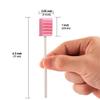 Disposable Oral Swabs, Sterile Dental Sponge Swabsticks Unflavored for Mouth & Gum Cleaning (250 Pack/box) view 3