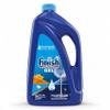 Finish Gel Liquid Dishwasher Detergent, Advanced Deep Cleaning Power Dish Soap, Fights Tough Stains, Dishwasher Soap, Septic Safe & Plastic-Free Dish Detergent, Orange Scent, 75oz view 1