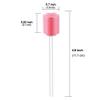 Disposable Untreated Oral Care Swabs, 250 Count (Pink+Plum) view 2