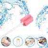 Disposable Untreated Oral Care Swabs, 250 Count (Pink+Plum) view 3