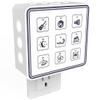 Plug In White Noise Sound Machine for Baby Sleep & Adults, Hallway & Bathroom Noise Blocker, Outlet Sound Machine for Office Privacy & Home Use with Adjustable Night Light & Memory Function by Calm Me view 1