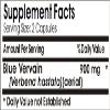 Blue Vervain 900mg // 180 Capsules // Pure // by PureControl Supplements view 2