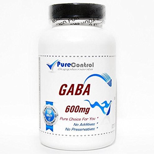 GABA 600mg // 180 Capsules // Pure // by PureControl Supplements