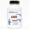GABA 600mg // 180 Capsules // Pure // by PureControl Supplements view 1