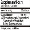 Guggul Standardized Extract 1000mg // 100 Capsules // Pure // by PureControl Supplements view 2