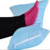 NOVA Medical Products NOVA Curve Neck Pillow, Butterfly Shaped Head & Neck Pillow, Travel Pillow with Removable Light Blue Satin Cover view 4