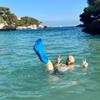 Bloccs Waterproof Plaster Cast Covers Leg, Swim, Shower & Bathe. Watertight Protector, Adult Full Leg view 3