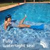 BLOCCS 100% Waterproof Cast Covers for Shower Leg Kids- Swim Cover, Cast Bag for Bath. Durable Cast Sleeve for Swimming - #CL78-M - Child Leg - (Medium) view 2