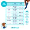 BLOCCS 100% Waterproof Cast Covers for Shower Leg Kids- Swim Cover, Cast Bag for Bath. Durable Cast Sleeve for Swimming - #CL78-M - Child Leg - (Medium) view 4